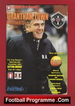 Grantham Town v Orient 2003 – FA Cup
