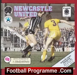 Newcastle United v QPR 1985 – Gazza Debut First Match