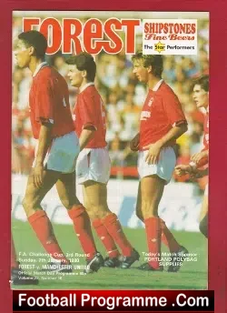 Nottingham Forest v Manchester United 1990 Alex Ferguson Saviour