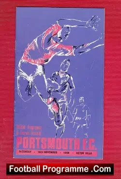 Portsmouth v Aston Villa 1968
