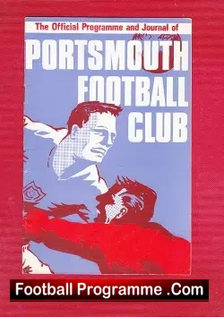Portsmouth v Preston 1967 - football programme