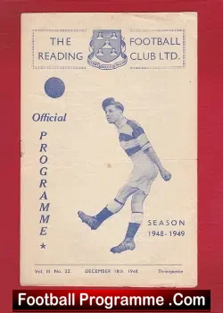 Reading v Hull City 1948