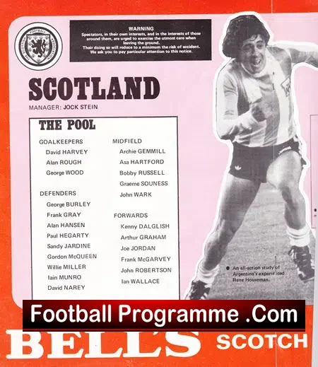 Scotland v Argentina 1979 – Diego Maradona