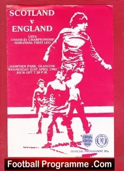 Scotland v England 1982 – Schoolboys at Hampden Park