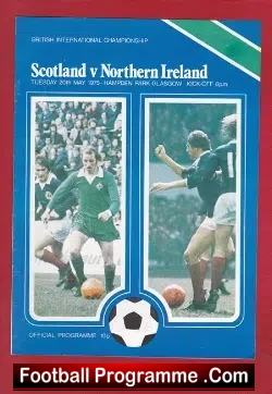 Scotland v Northern Ireland 1975