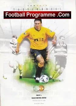 Tom Boyd Benefit Match Testimonial Glasgow Celtic 2001 - football programme