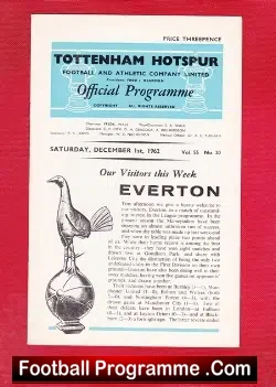 Tottenham Hotspur v Everton 1962 – Champions