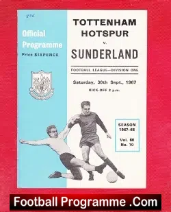 Tottenham Hotspur v Sunderland 1967