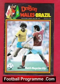 Wales v Brazil 1983