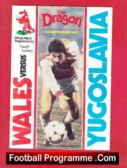 Wales v Yugoslavia 1983