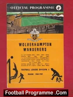 Wolves Wolverhampton v Aston Villa 1965 – FA Cup Replay