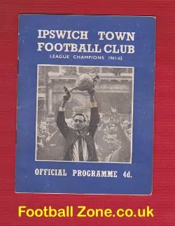 Ipswich Town v Aston Villa 1963
