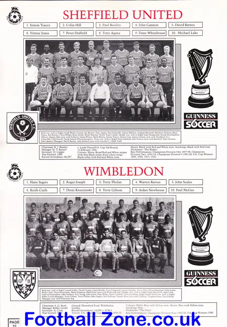 Guinness Tournament at GMEX Manchester 1990