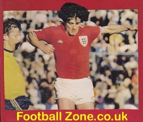 England Kevin Keegan Signed Picture Poster