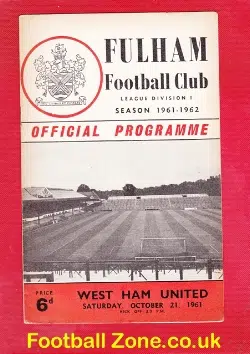 Fulham v West Ham 1961