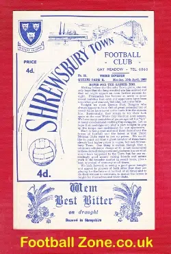 Shrewsbury Town v QPR 1965