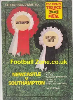 Newcastle United v Southampton 1974 - Cup Final