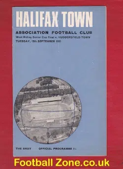 Halifax Town v Huddersfield Town 1970 – Senior Cup Final