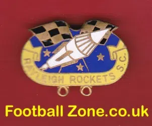 Rayleigh Rockets Speedway Badge 1973