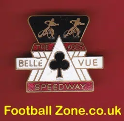 Belle Vue Speedway Badge 1978