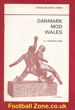 Denmark v Wales 1964