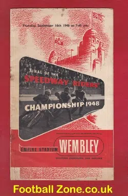 World Speedway Championship World Final 1948 - Wembley