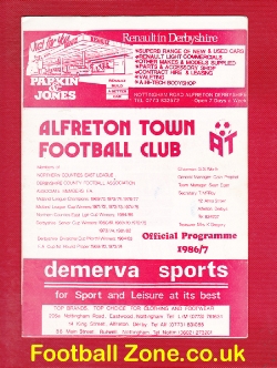 Alfreton Town v Farsley Celtic 1986