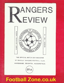 Bradley Rangers v North Ferriby 1985
