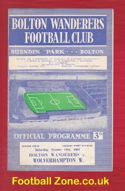 Bolton Wanderers v Wolves 1962