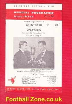 Brentford v Watford 1963
