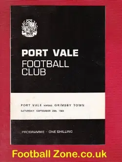 Port Vale v Grimsby Town 1969