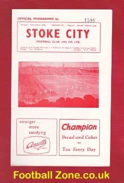 Stoke City v Walsall 1961