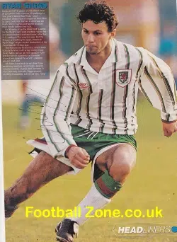 Wales Manchester United Ryan Giggs Signed Picture