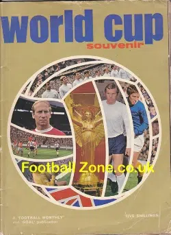 World Cup Souvenir Brochure 1970