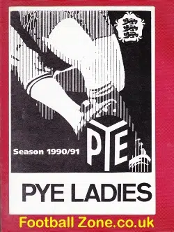 Pye Ladies V Hertford 1990 - Womens Football