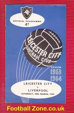Leicester City v Liverpool 1964