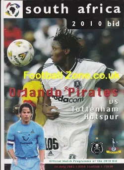 Orlando Pirates v Tottenham 2003 – Africa World Cup Bid