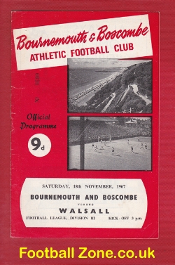 Bournemouth v Walsall 1967