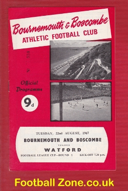 Bournemouth v Watford 1967