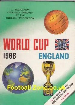 England World Cup Book 1966