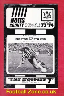 Notts County v Preston 1973