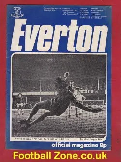 Everton v Chelsea 1973