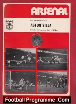 Arsenal v Aston Villa 1974 – FA Cup