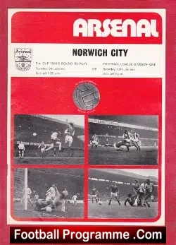 Arsenal v Norwich City 1974 – FA Cup Replay