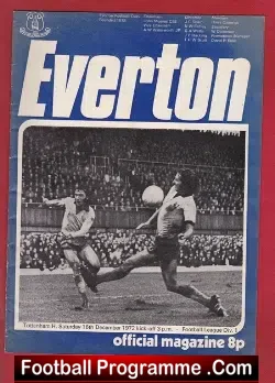 Everton v Tottenham 1972