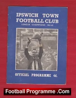 Ipswich Town v Aston Villa 1963