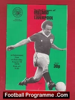 Ireland v Liverpool 1979 – Dalymount Park Dublin