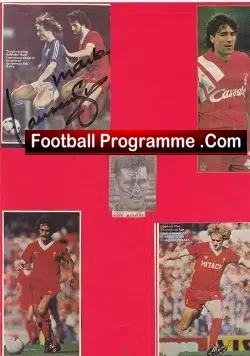 Liverpool Football Club Multi Autographs 1960s onwards - football programme