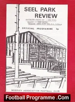 Mossley v Hyde United 1975 – Senior Cup Semi Final