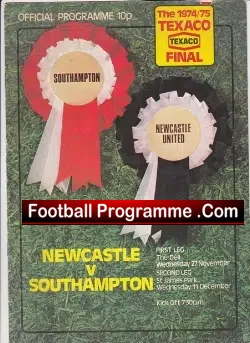 Newcastle United v Southampton 1974 – Cup Final
